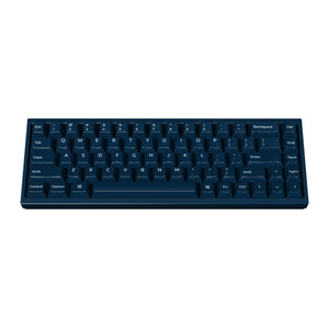 Keychron q16 he 8k magnetic switch keyboard (blauw, us lay-out (qwerty), ultra-fast lime, 65%, rgb, hot swap, 8k)