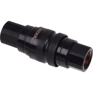 Alphacool eiszapfen quick release koppeling (zwart)