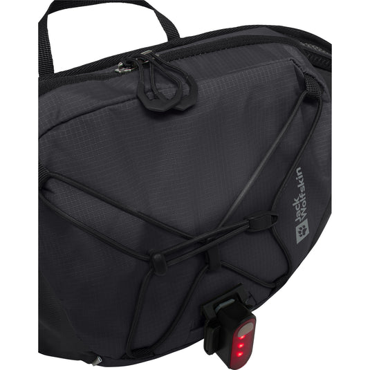 Jack wolfskin velocity heuptas (zwart, 4 liter)
