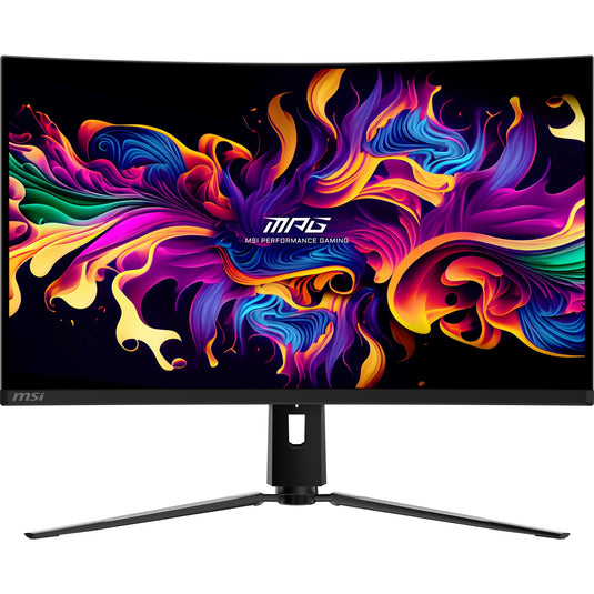 Msi mpg 321curx qd-oled 31.5 4k uhd curved gaming monitor (zwart, 2x hdmi, displayport, 2x usb-a, usb-b, usb-c, 240 hz)
