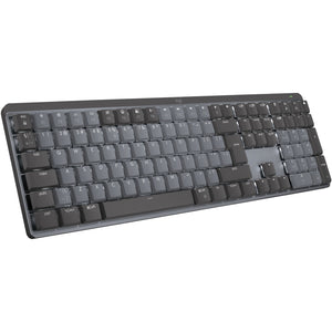 Logitech mx mechanical toetsenbord (zwart, us-international lay-out (qwerty), 100%, bluetooth)