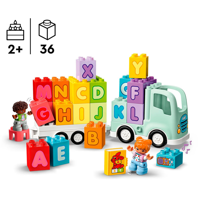 Load image into Gallery viewer, Lego duplo 10421 alfabetvrachtwagen
