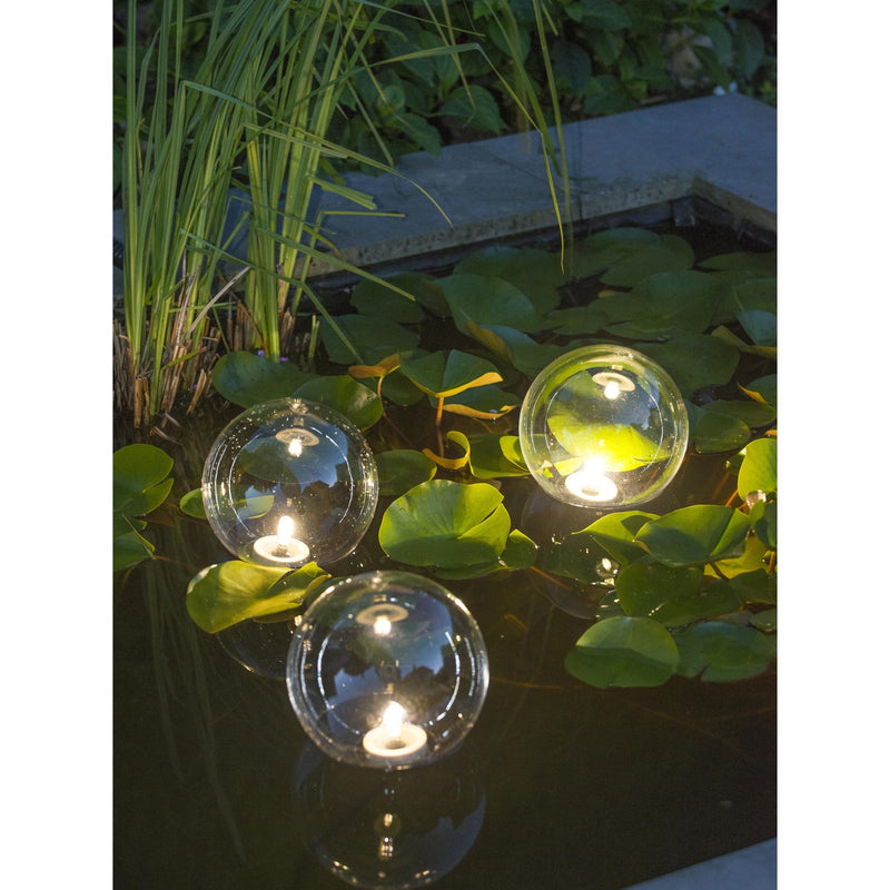 Chargez l'image dans la visionneuse de la galerie, Ubbink multibright float drijvende lichtbol led led-lamp (transparant, 3 stuks)
