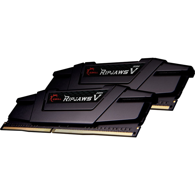 Load image into Gallery viewer, G.skill 16 gb ddr4-3600 (2x 8 gb) kit werkgeheugen (zwart, f4-3600c18d-16gvk, ripjaws v, xmp)

