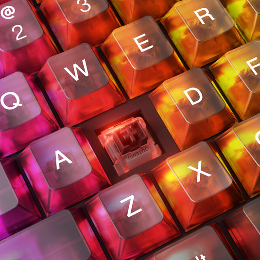Lenovo legion k510 mini pro rgb mechanisch gaming toetsenbord (zwart, us lay-out (qwerty), 75%, brown switch, hot swap, usb)