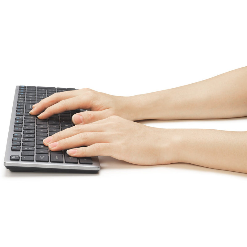Chargez l'image dans la visionneuse de la galerie, Kensington kb535 eq rechargeable multi-device keyboard (us-international lay-out (qwerty), scissor switches, 100%, usb, 2,4 ghz, bluetooth 5.4)
