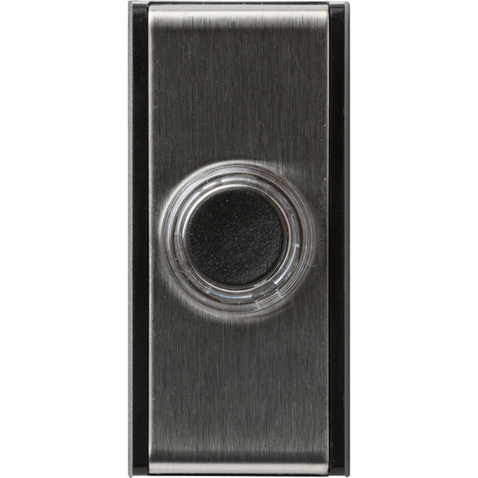 Honeywell beldrukknop 'gem' d611 deurbel (zwart zilver)