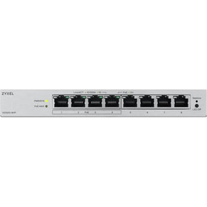 Zyxel 8-port gbe poe web managed switch (grijs)
