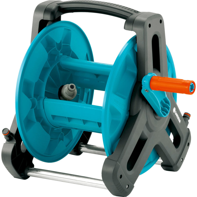 Load image into Gallery viewer, Gardena classic slanghouder 50 slanghaspel (grijs turquoise, 8007-20)
