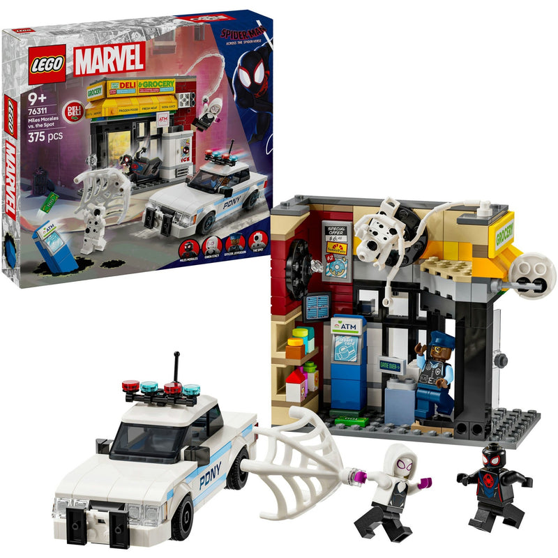 Load image into Gallery viewer, Lego super heroes 76311 spider-verse: miles morales vs. de spot
