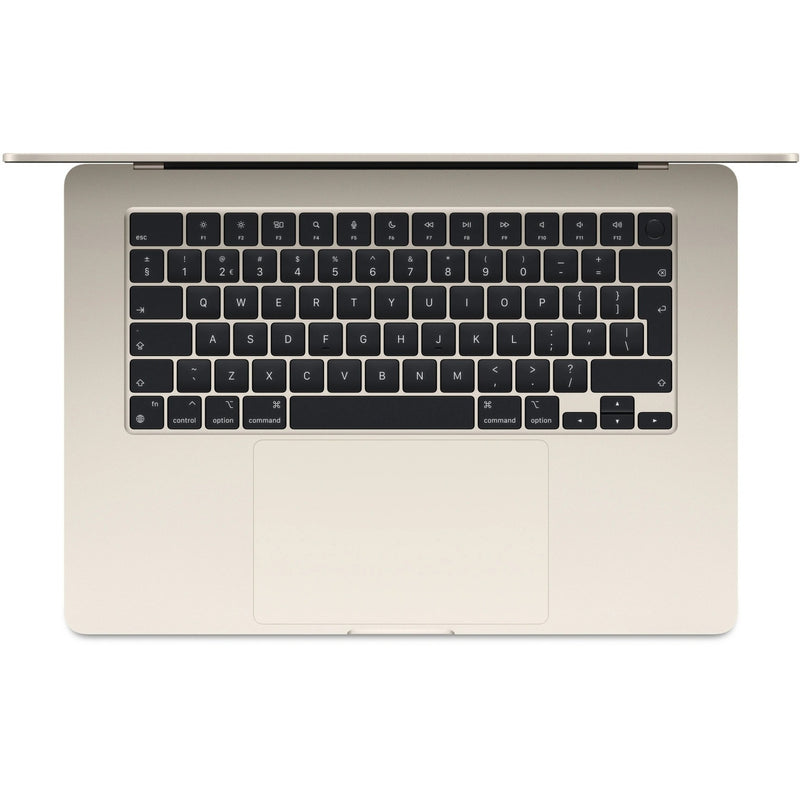 Load image into Gallery viewer, Apple macbook air 2024 15 (mryt3n a) refurbished laptop (sterrenlicht | m3 8 core | 10-core gpu | 8 gb | 512 gb ssd)
