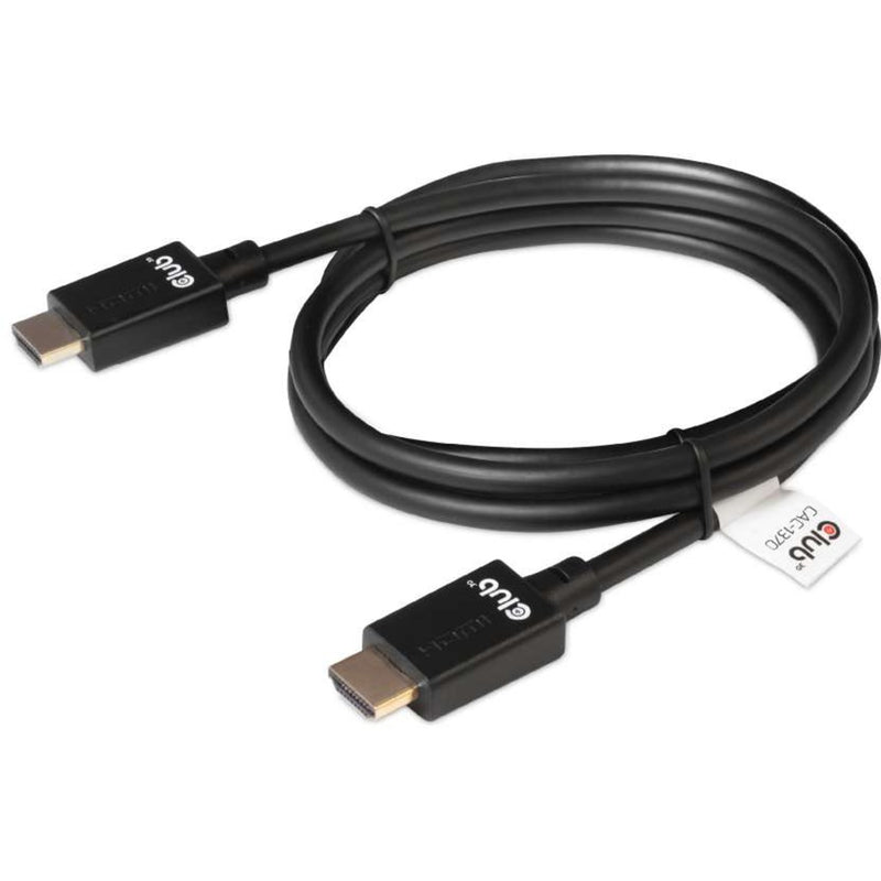 Load image into Gallery viewer, Club 3d ultra high speed hdmi 2.1 gecertificeerde kabel male-male (zwart, 1,5 meter, 4k 120hz, 8k 60hz, 48 gbps)
