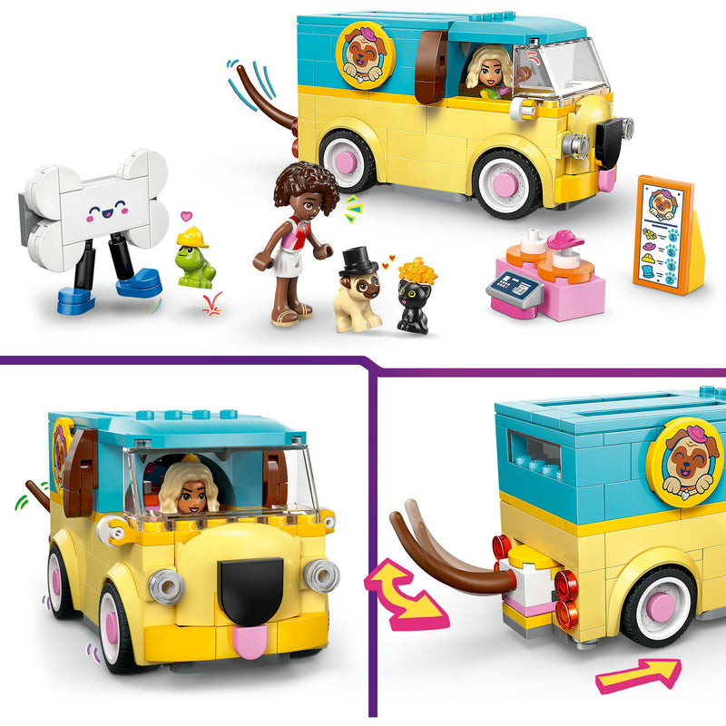 Afbeelding laden in galerijviewer, Lego friends - bestelwagen met dierenaccessoires constructiespeelgoed (42678)
