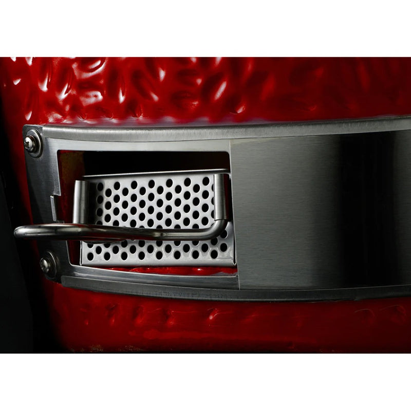 Load image into Gallery viewer, Kamado joe big joe i houtskoolbarbecue (rood zwart, ø 61cm)
