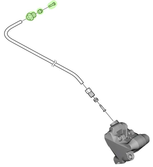 Shimano tube joint kit for sm-bh90-jk-ssr