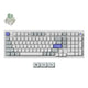 Keychron q5 he 8k magnetic switch keyboard (wit, us lay-out (qwerty), ultra-fast lime, 96%, rgb leds, osa double-shot pbt, hot swap, knob)