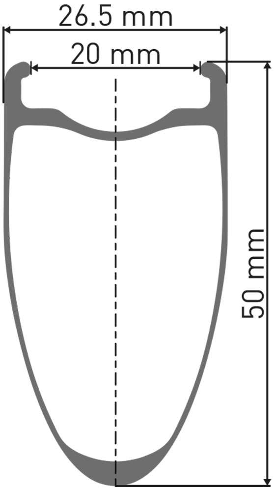 Load image into Gallery viewer, Dt swiss arc 1100 dicut® wts carbon 50 disc cl shimano hg rear wheel

