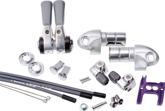 Shimano dura ace sl-bs77 2 3x9-speed bar end shifters