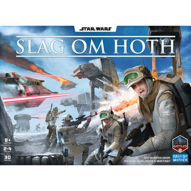 Asmodee star wars: slag om hoth bordspel (nederlands, 2 - 4 spelers, 30 minuten, vanaf 8 jaar)