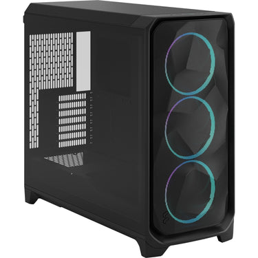 Fractal design meshify 3 xl rgb big tower behuizing (zwart | 2x usb-a | 1x usb-c | rgb | tempered glass)