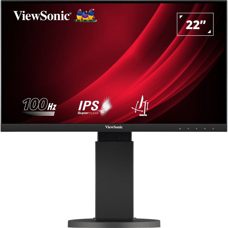 Load image into Gallery viewer, Viewsonic vg2208a 22 monitor (zwart, 1x hdmi, 1x displayport, usb-c, usb-a, sound, 100 hz)
