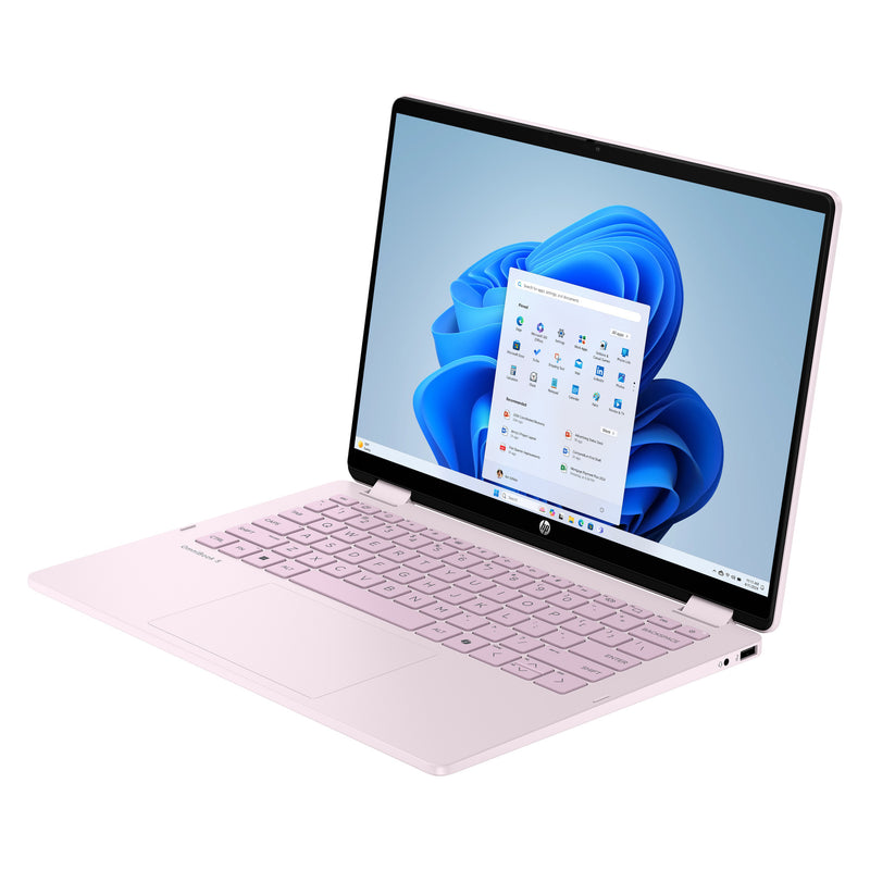 Afbeelding laden in galerijviewer, Hp omnibook 5 flip 2-in-1 14-fp0252ndx 14 laptop (lichtroze | core 5 120u | intel graphics | 8 gb | 512 gb ssd | touch)
