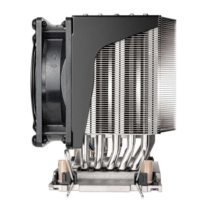 Load image into Gallery viewer, Silverstone sst-xe04-4677vb cpu-koeler (zwart, 4-pins pwm fan-connector)
