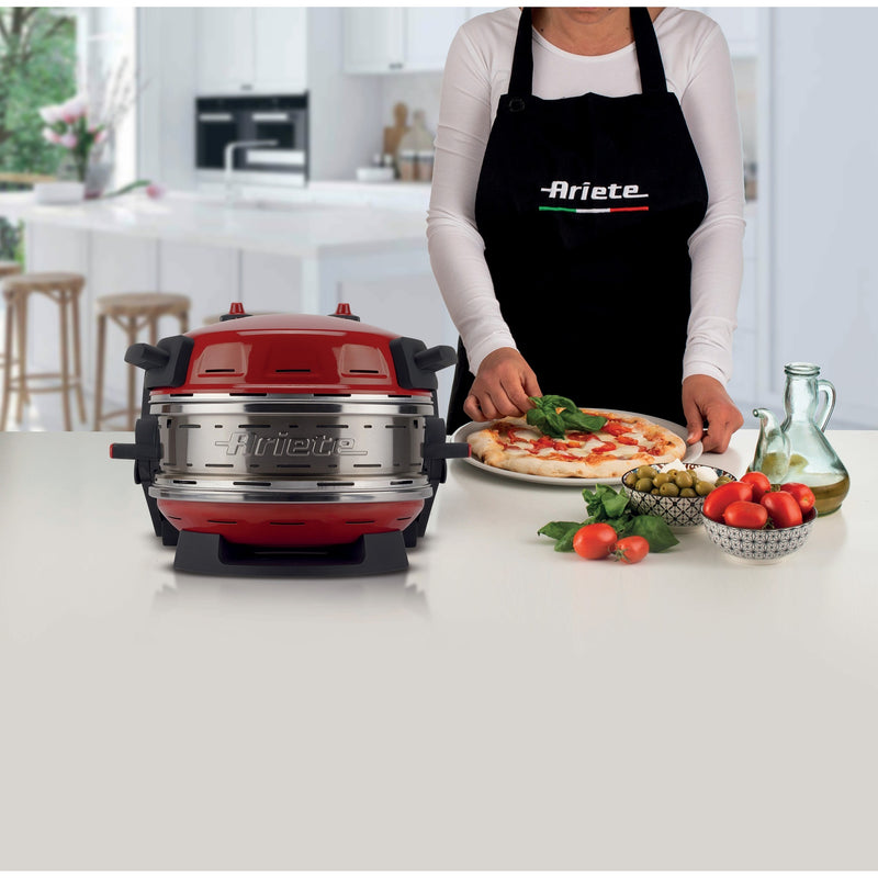 Cargue la imagen en el visor de la galería, Ariete dubbele pizzaoven 0927 00 (rood)
