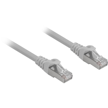 Sharkoon netwerkkabel sftp, rj-45 met cat.6a (grijs, 2 meter, halogeenvrij)