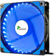 Inter-tech l-12025 120x120x25mm case fan (zwart blauw, 120 x 120 x 25 mm)