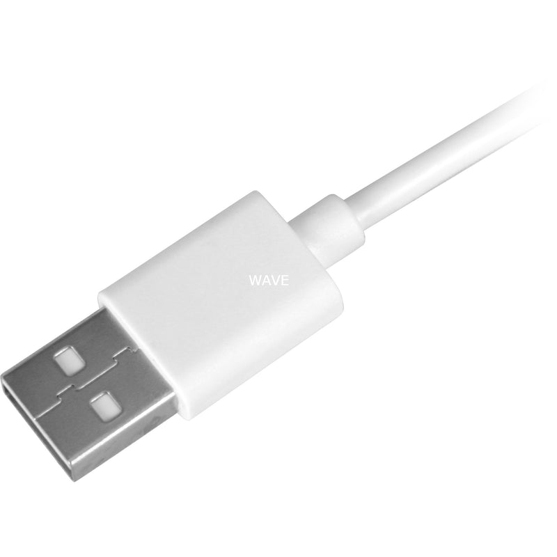Load image into Gallery viewer, Sharkoon usb-a 2.0 - usb-c kabel (wit, 1 meter)
