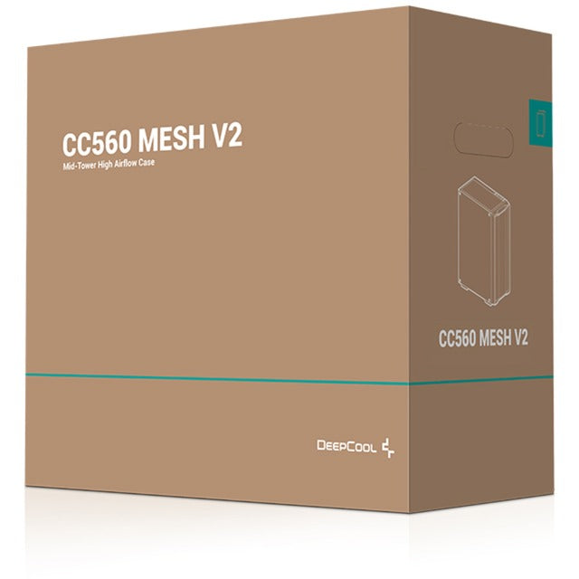 ギャラリービューアに画像をロードする, Deepcool cc560 mesh v2 midi tower behuizing (zwart | 2x usb-a | rgb | window)
