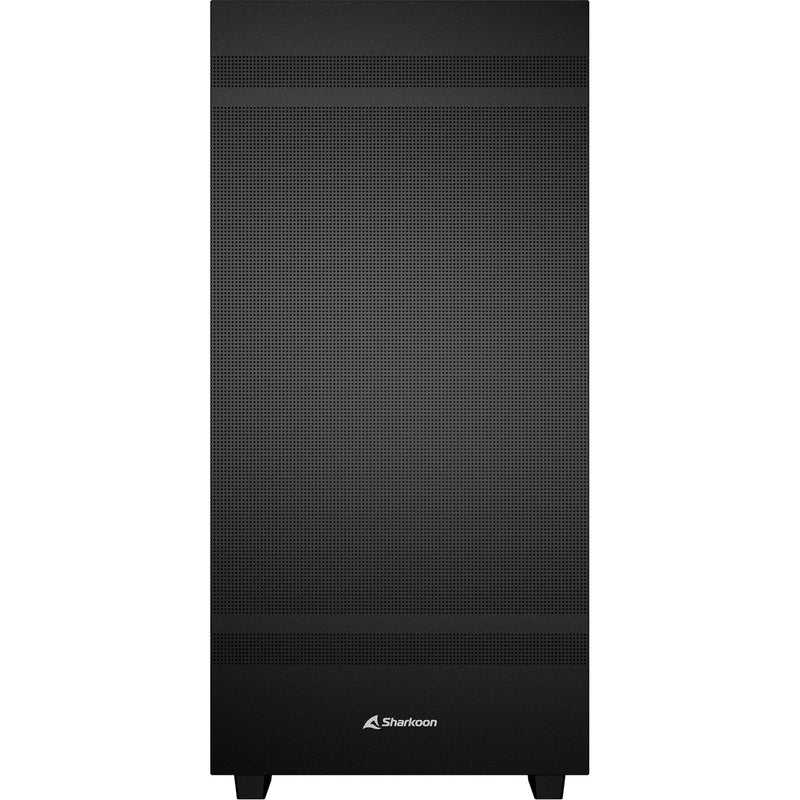Load image into Gallery viewer, Sharkoon rebel c50 black midi tower behuizing (zwart | 2x usb-a | 1x usb-c)

