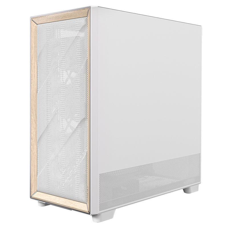 ギャラリービューアに画像をロードする, Antec flux midi tower behuizing (wit | 2x usb-a | 1x usb-c | tempered glass)
