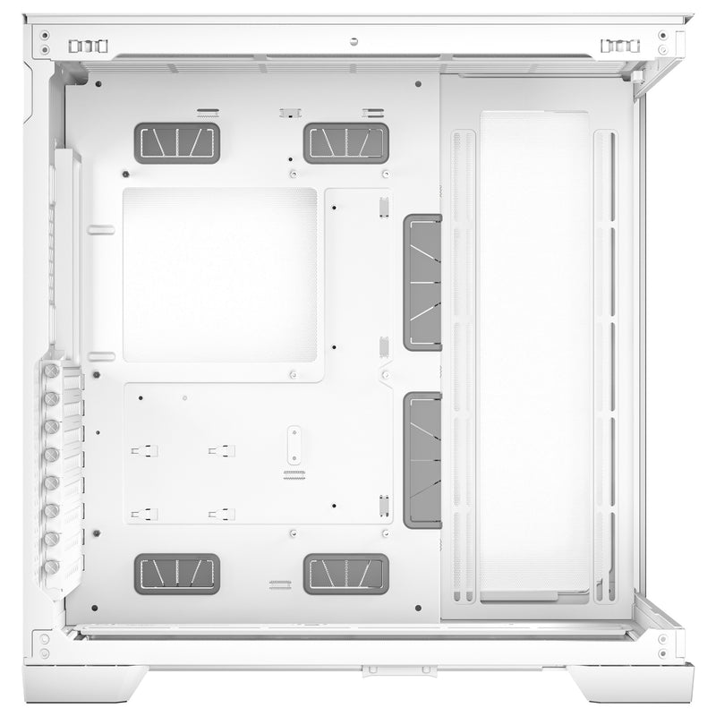Afbeelding laden in galerijviewer, Antec c8 midi tower behuizing (wit zilver | 2x usb-a | 1x usb-c | tempered glass)
