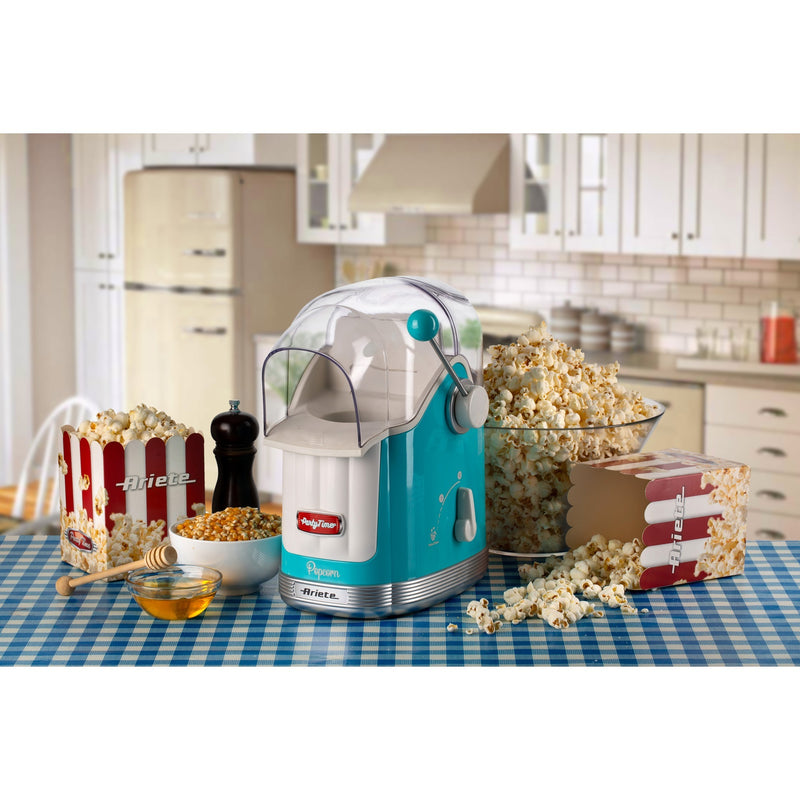 Load image into Gallery viewer, Ariete party time pop corn maker 2958 01 popcornmaker (lichtblauw)
