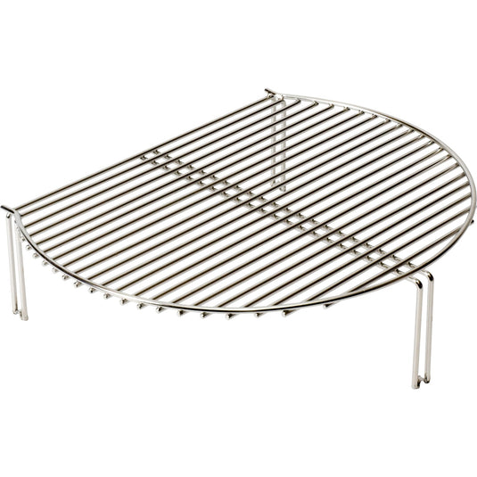Kamado joe grillvergroter voor classic grillrooster (zilver)