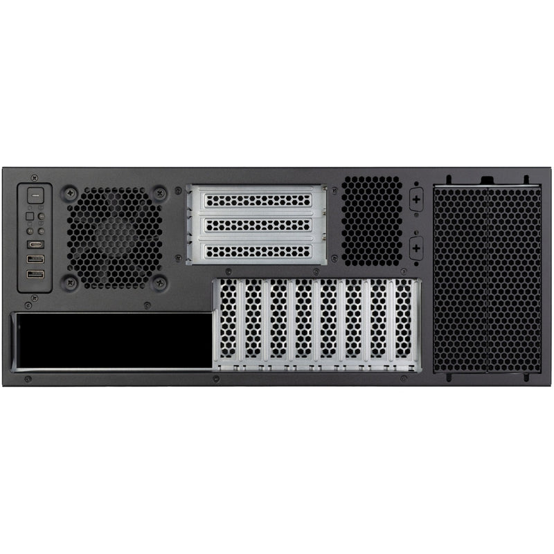 Load image into Gallery viewer, Silverstone rm47-502-i rack behuizing (zwart)
