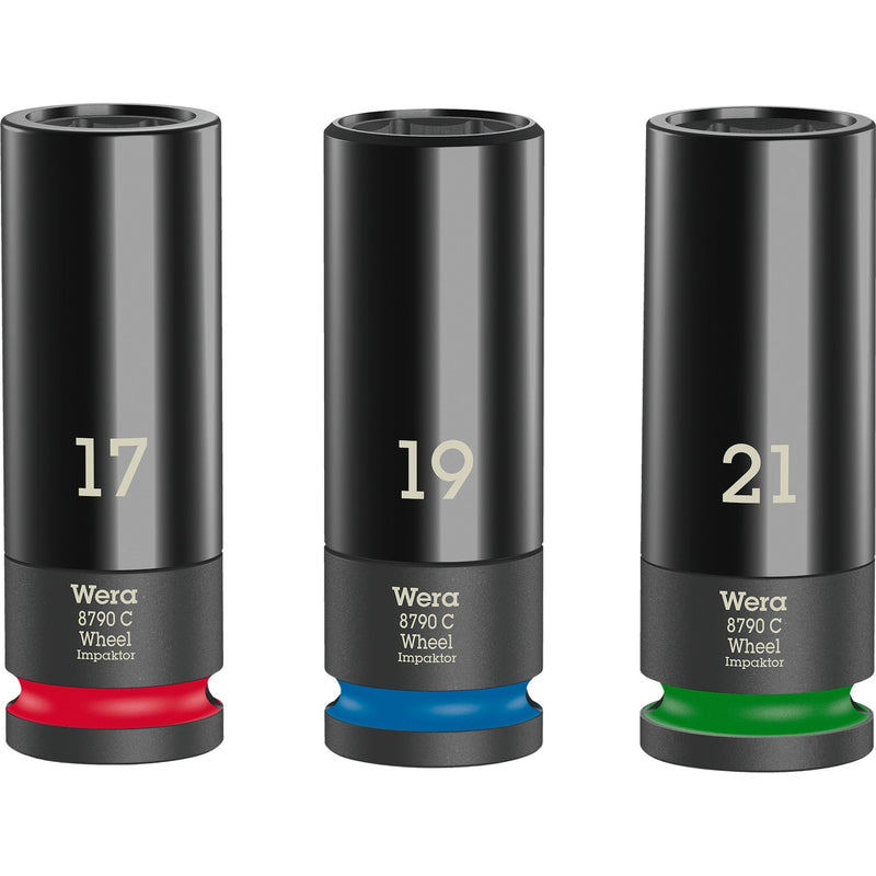 Load image into Gallery viewer, Wera wheel impactor c set 1 dopsleutel (3-delig, met velgbescherming)
