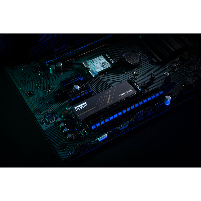 Load image into Gallery viewer, Klevv cras c925g 1 tb ssd (zwart, k01tbm2sp0-25g, pcie gen 4.0 x4, nvme 2.0)
