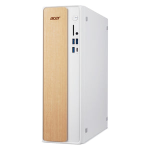 Acer aspire tc xc102-h610d5 pc-systeem (wit houtkleur | i5-14400 | uhd graphics | 16 gb | 512 gb ssd)