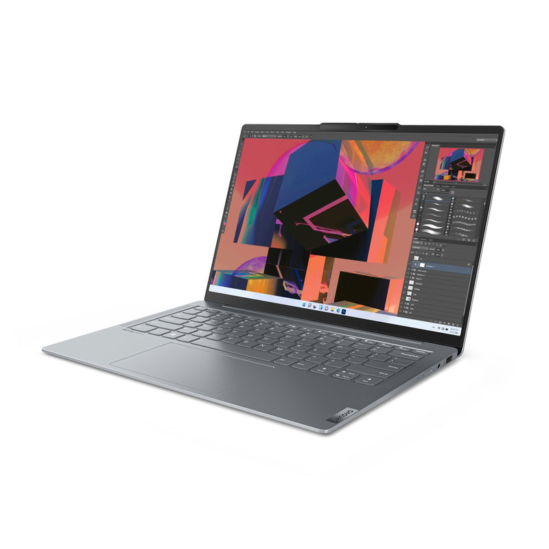 Load image into Gallery viewer, Lenovo yoga slim 6 14apu8 (82x3003qmh) 14 laptop (grijs | r5 7540u | radeon 740m graphics | 16 gb | 512 gb ssd)
