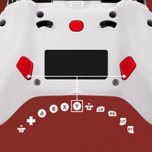 Powera advantage controller met kabel voor de xbox series x|s - warrior's nirvana (magnoliawit, xbox series x|s, xbox one, pc)