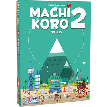White goblin games machi koro 2: polis! dobbelspel (nederlands, 2 - 4 spelers, 30 minuten, vanaf 7 jaar)