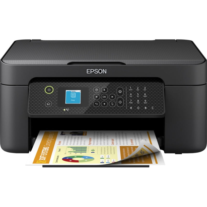 Load image into Gallery viewer, Epson workforce wf-2910dwf all-in-one inkjetprinter met faxfunctie (zwart, scannen, kopiëren, faxen, wi-fi)
