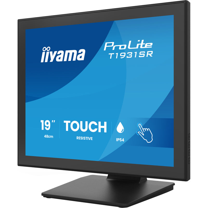 Laden Sie das Bild in Galerie -Viewer, Iiyama prolite t1931sr-b2s 19 touchscreen monitor (zwart, vga, hdmi, displayport, audio, touchscreen)
