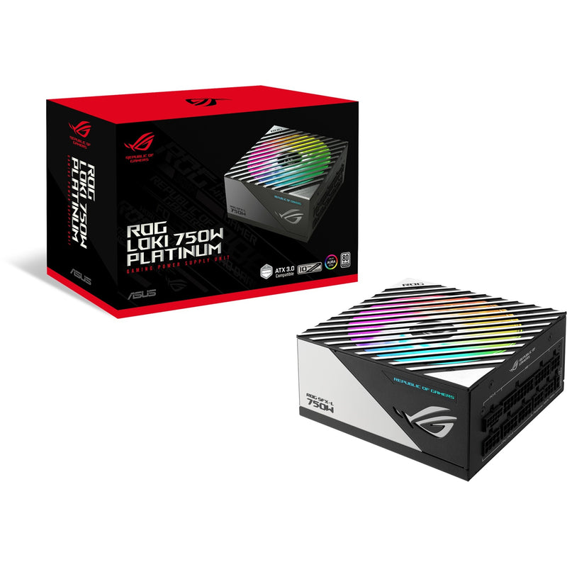 Load image into Gallery viewer, Asus rog loki sfx-l platinum modulaire 750 watt voeding (zwart, 1x 12v-2x6, 3x pcie)
