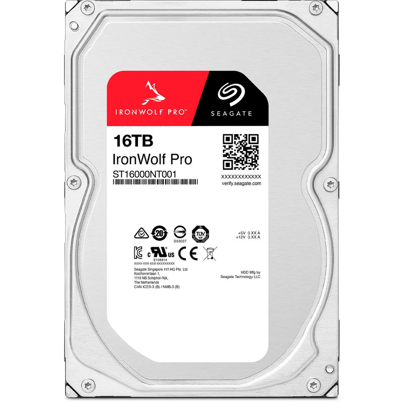 Chargez l'image dans la visionneuse de la galerie, Seagate ironwolf pro 16 tb harde schijf (st16000nt001, sata 600, 24 7)
