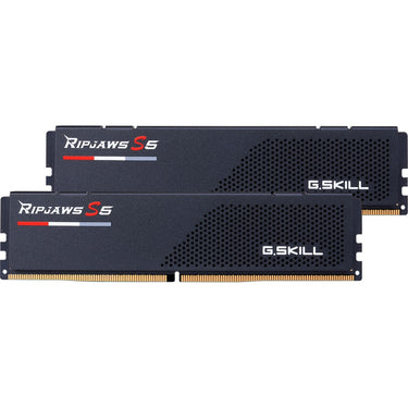 G.skill 32 gb ddr5-6000 (2x 16 gb) kit werkgeheugen (zwart, f5-6000j3040f16gx2-rs5k, ripjaws s5, xmp)