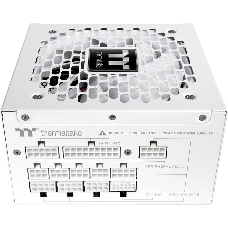 Load image into Gallery viewer, Thermaltake toughpower gt snow modulaire 1000 watt voeding (wit, 5x pcie)
